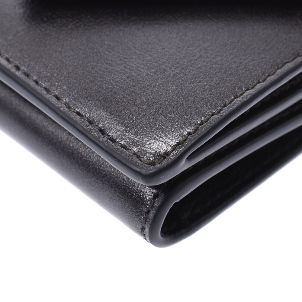 Balenciaga Black Paper Tri fold Wallet Compact - Picture 5 of 12